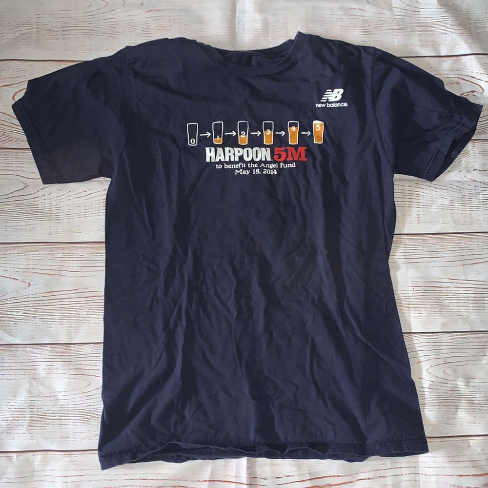 Harpoon 5 Miler TShirt Unisex Size Medium